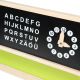 KINDER HOME Dečija drvena tabla sa magnetima i dodacima šarena - V12B103