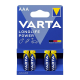 Varta Longlife Power LR03 1.5V alkalna baterija pakovanje 4 kom - AG22625