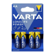 Varta Longlife Power LR6 1.5V alkalna baterija pakovanje 4 kom - AG22781