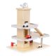 ECO TOYS Drvena garaža sa parkingom, liftom i automobilima - W04B047B