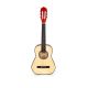 ECO TOYS Drvena gitara za decu, crvena - HX18022-30C