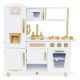 ECO TOYS Drvena kuhinja za decu White&Gold XXL - 7267-1-1-1