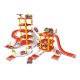 ECO TOYS Garaža vatrogasna stanica na 4 nivoa, 100 delova - 660-A42