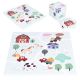 ECO TOYS Velike podne puzzle 90.5x90.5cm Farma, 21 deo - ECOEVA020