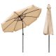 MULTIGARDEN Suncobran sa nagibom 3m, bež - SL-UM003B BEIGE