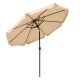 MULTIGARDEN Suncobran sa nagibom 3m, bež - SL-UM003B BEIGE