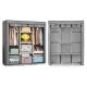 MODERNHOME Veliki platneni garderober sa policama 3 - PJJSC002