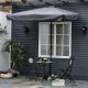 MODERNHOME Veliki pravugaoni suncobran dark grey - EP2249964