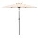 MODERNHOME Veliki ugaoni suncobran beige - EP2327445