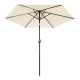 MODERNHOME Veliki ugaoni suncobran beige - EP2327445