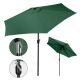 MULTIGARDEN Ugaoni suncobran 270cm, zelena - SL-UM003C GREEN