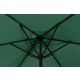 MULTIGARDEN Ugaoni suncobran 270cm, zelena - SL-UM003C GREEN