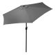 MODERNHOME Ugaoni suncobran 270cm, siva - SL-UM003C GREY