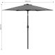 MODERNHOME Ugaoni suncobran 270cm, siva - SL-UM003C GREY