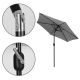 MODERNHOME Ugaoni suncobran 270cm, siva - SL-UM003C GREY