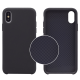 Maska za iPhone XS Max Velvet touch tamno plava - 030622-1