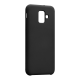 Maska za Samsung A6/ A600F (2018) Velvet touch crna - 030641