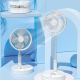 Ventilator sa podesivom visinom i daljinskim upravljačem beli - 617120