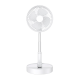 Ventilator sa podesivom visinom i daljinskim upravljačem beli - 617120