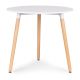 BOLZZ Verona okrugli sto 80 cm - BOLVERTBLWHIT