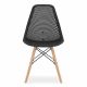 BOLZZ Verona set 4 stolice black - BOLVERCHABLCKS