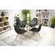 BOLZZ Verona set 4 stolice black - BOLVERCHABLCKS
