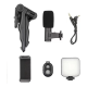 Stativ Tripod za mobilni sa blicem i mikrofonom AY-49 crni - 605908