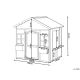 Dečija drvena kućica za igru KINDER HOME - EP2993308