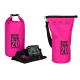 Vodootporna suva torba EL 20L pink - 200916-1