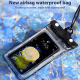 Vodootporna torbica za telefon 7 in bela - 612817-1
