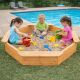 Dečiji drveni peskarnik KINDER HOME – model sa 8 strana i 4 sedišta - EP2988399
