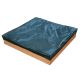 Dečiji drveni peskarnik KINDER HOME sa 4 sedišta – 90x90 cm - EP2988398