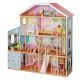 Velika drvena kućica za lutke KINDER HOME Grand Villa, 4 sprata, 28 komada nameštaja - EP3305175