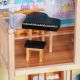 Velika drvena kućica za lutke KINDER HOME Grand Villa, 4 sprata, 28 komada nameštaja - EP3305175