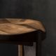 MEDA FURNITURE Drvena barska stolica Terca Orah - OrahTerIzd35