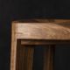 MEDA FURNITURE Drvena barska stolica Terca Orah - OrahTerIzd35