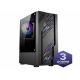 COMTRADE Računar BLACK PC Ryzen 5 5600/B550/16GB/500GB/RX6600 - R5600-16-RX6600