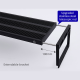 Nanobit WeekAqua LED lampa L600 Pro-K black - EP3105321