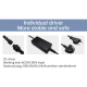 Nanobit WeekAqua LED lampa M600-K Pro black - EP3105297