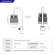 Nanobit WeekAqua LED lampa Mini 7 Pro-F - EP3105375