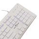 White Shark TASTATURA GK-003241 TACHI white,Keybord-US - WS505906