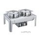 WI GASTRO Dish - Chafing za supu dupli 2 X 9 L - Wi-0120