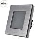 Wise Wifi + RF pametni prekidač, 2 tastera - aluminijumski panel - PMK000229A00000