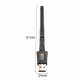 Wireless dual band adapter sa antenom USB 2.4GHz 5GHz 600Mb - 81749