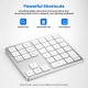 Wireless numpad JWD crni - 220864