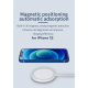 Wireless punjac iPhone 12 magnetic 15W beli - 89445