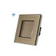 Wise Wifi pametni prekidač, 2 tastera, aluminijumski panel krem - PMK000025A00000