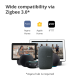 AQARA Pametni zidni prekidač WRS-R02 H1 Wireless dupli (bez neutralnog konduktora) - WRS-R02
