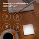 AQARA Pametni zidni prekidač WRS-R02 H1 Wireless dupli (bez neutralnog konduktora) - WRS-R02