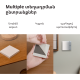 AQARA Pametni zidni prekidač WRS-R02 H1 Wireless dupli (bez neutralnog konduktora) - WRS-R02